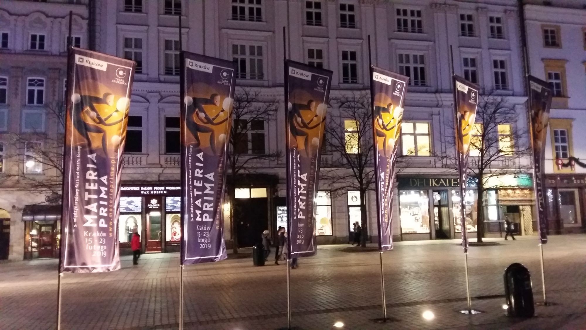Flagi w Krakowie